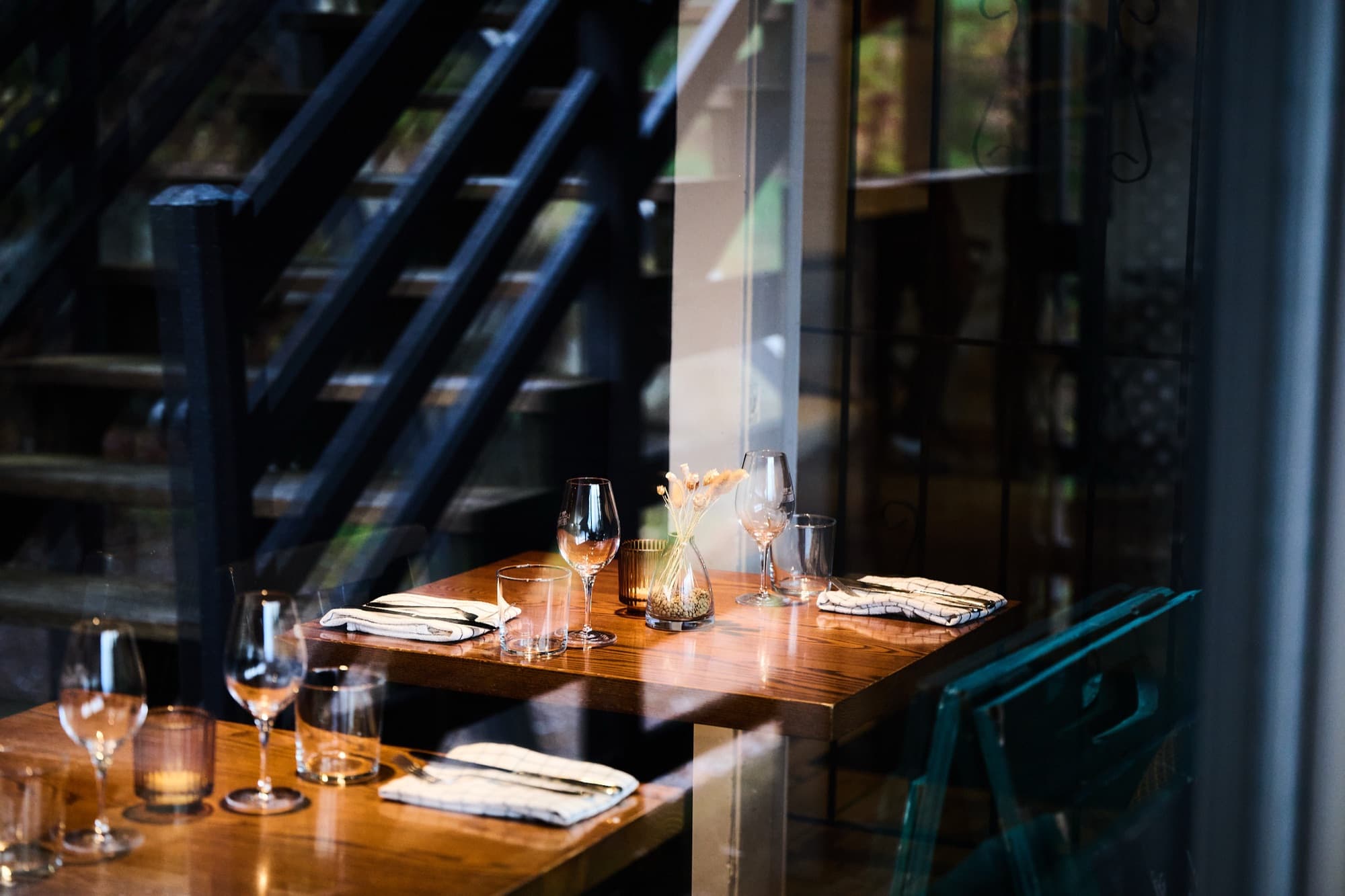 Une table dressée