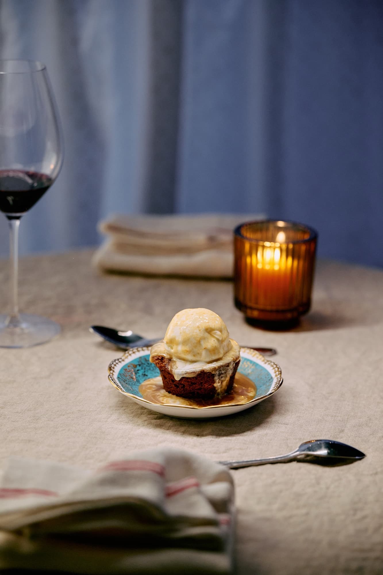 Sticky toffee pudding