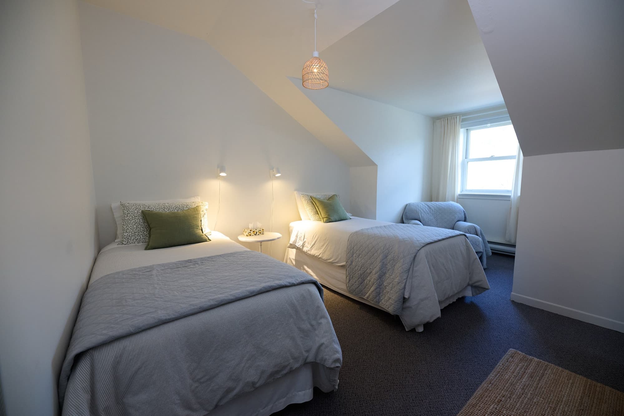 Chambre à deux lits simples